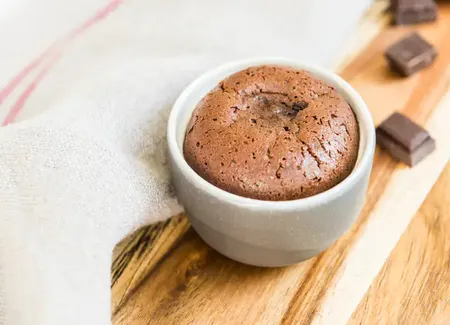 Fondant minute au chocolat