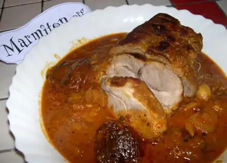 Rôti de porc au lait de coco d'elvire