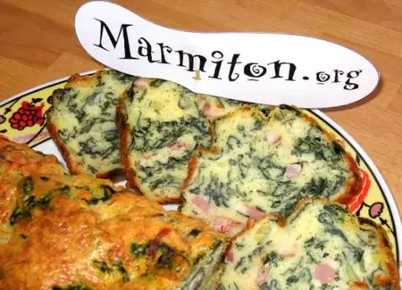 Cake aux blettes et lardons