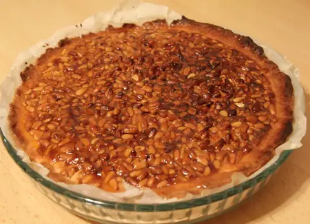 Tarte aux pignons