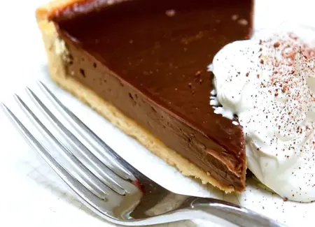 Tarte chocolat à l'earl grey