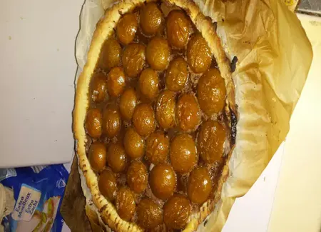 Tarte prunes nutella