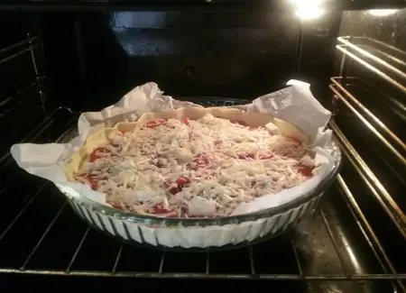 Tarte à la tomate sans moutarde