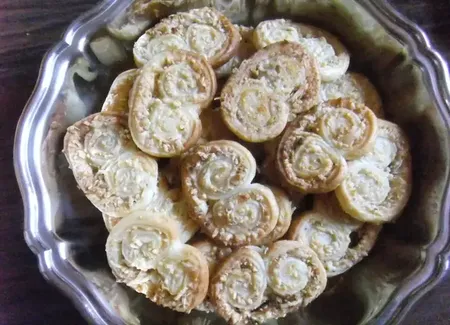 Palmiers au gruyère