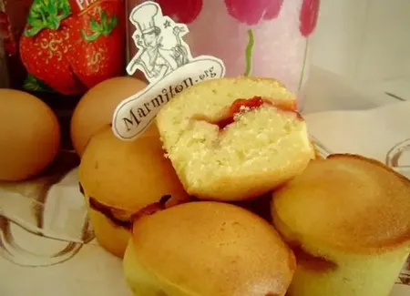 Mini cake à la confiture