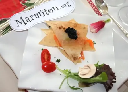 Millefeuille de saumon