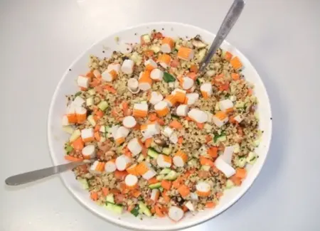 Salade mixte estivale