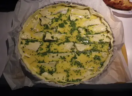 Tarte au camembert