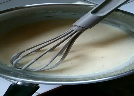Béchamel allégée
