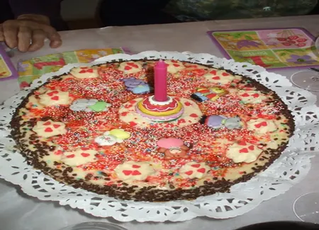Biscuit d'anniversaire pour les enfants