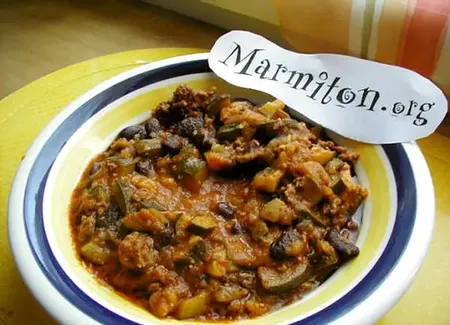 Courgette façon chili