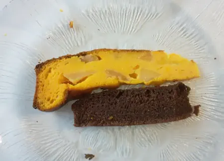 Gâteau à la citrouille et pommes campagnard