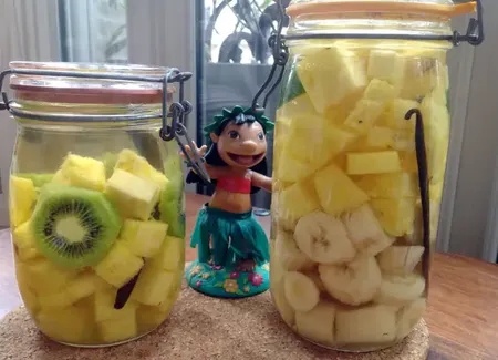 Rhum arrangé - ananas banane