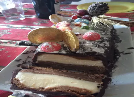 Buche glacée facile