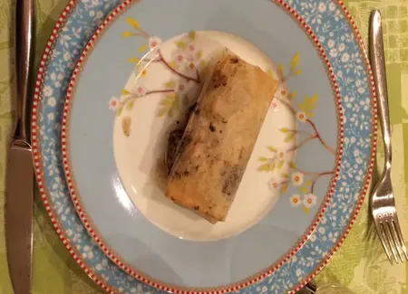 Pastillas de pommes et boudins noir au miel