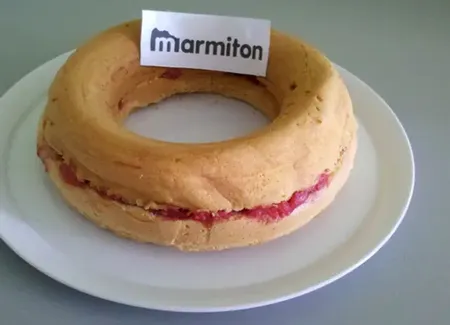 Gâteau léger à la compote de fruits