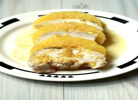 Rôti de dinde à l'ananas