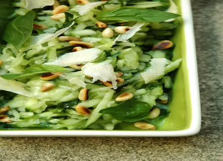 Concombre râpé à l'italienne