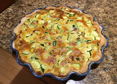 Tarte du dimanche à la courgette