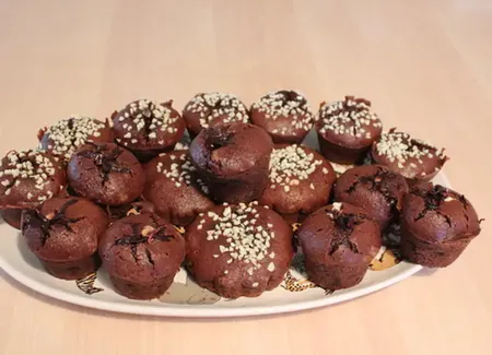 Fondant aux 2 chocolats