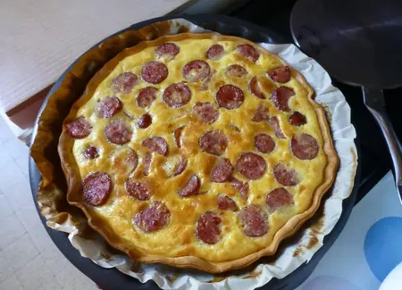 La quiche aux diots