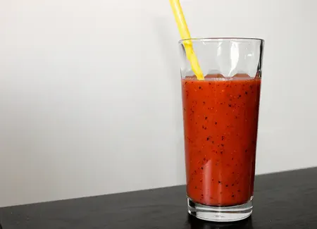 Smoothie kiwi banane fraises