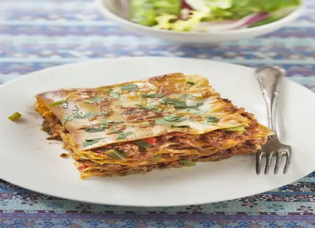 Lasagnes aux poivrons
