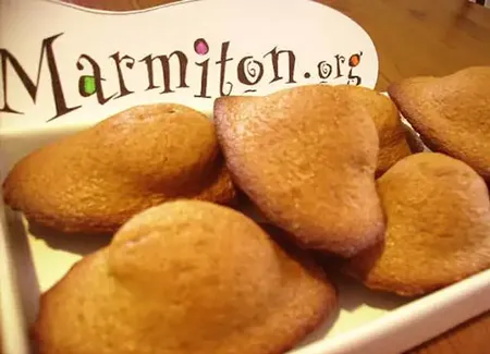 Madeleines moelleuses à la canelle
