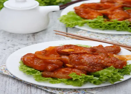 Poulet au caramel