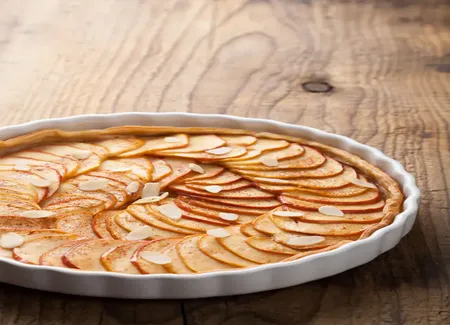 Tarte grand-mere madou aux pommes