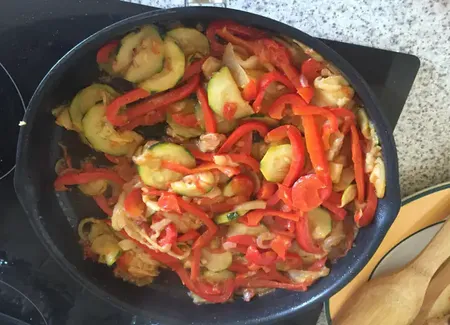 Lotte aux légumes