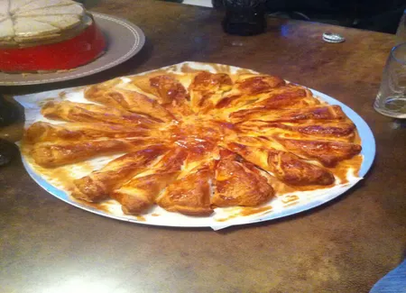 Feuilleté soleil st marcellin et lard