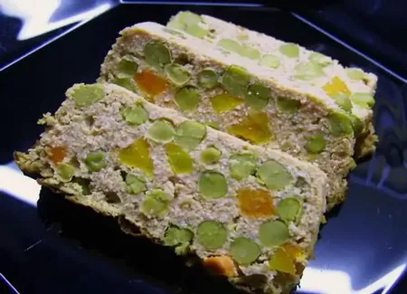 Terrine de cervelas et légumes