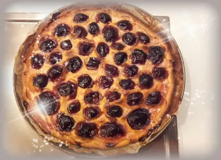 Tarte aux pruneaux maison
