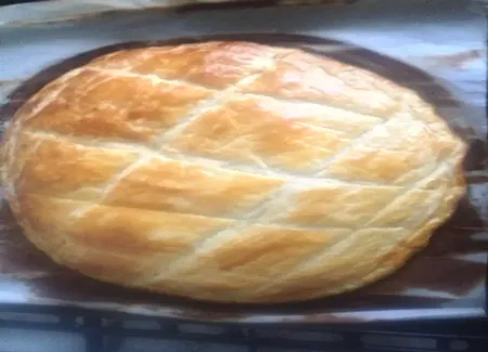 Galette des rois crème d'amande-spéculoos
