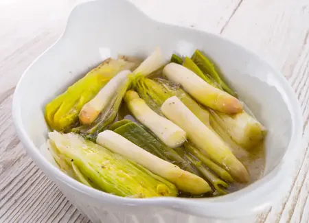 Poireaux au four