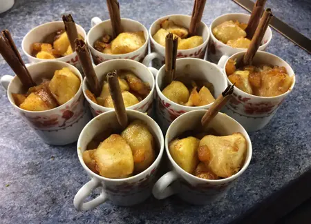 Pommes à la cannelle pour actifry