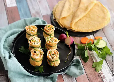 Makis de crêpes au petit épeautre