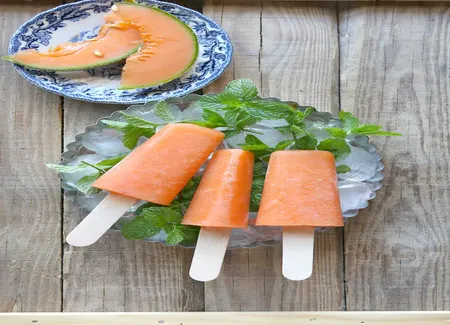 Melon en sorbet
