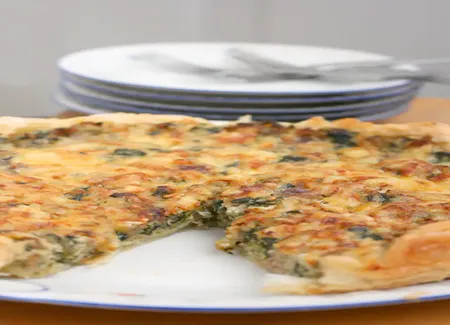 Tarte thon-epinards