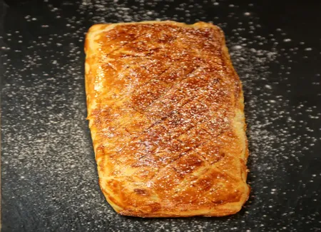Bûche à la frangipane façon galette des rois