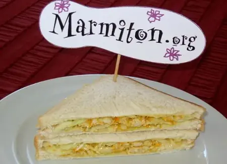 Salade sandwich 2 en 1