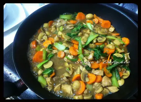 Chop suey de poulet