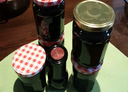 Gelée de cassis et/ou groseilles