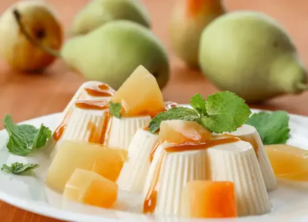 Gâteau à la mousse de poires