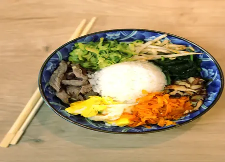 Bibimbap coréen