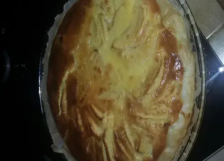 Tarte pomme figue mascarpone