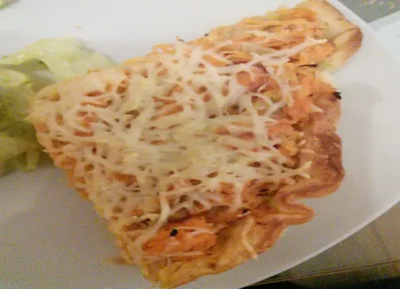 Tarte à la carotte et au thon