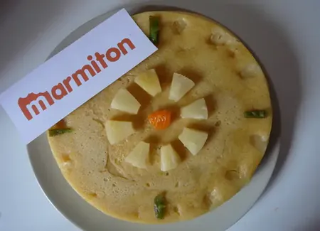 Gâteau à l'ananas au micro-ondes