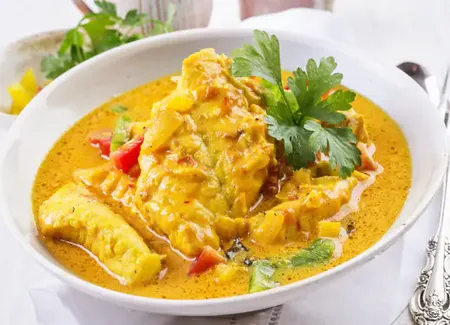 Curry de colin a l'indienne